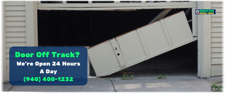 Garage Door Off Track Denton TX (940) 400-1232
